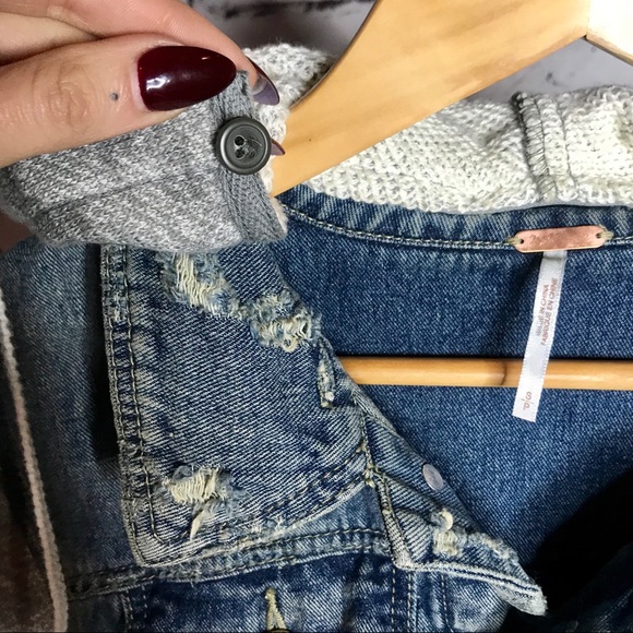 ❌ SOLD ❌ Free People Denim Jacket sz S - Picture 5 of 8